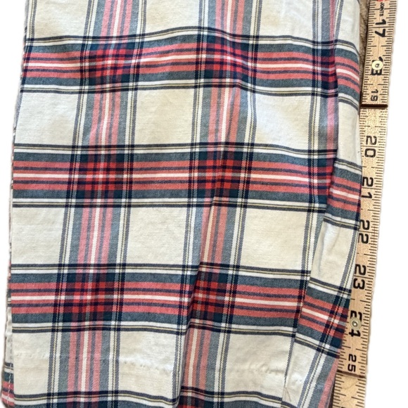 PLUS SIZE- Old Navy Red Green Plaid Festive Holiday Christmas Stretchy Dress Pan - Picture 9 of 9